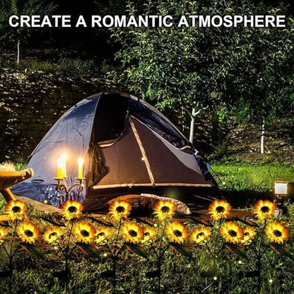 🌞Women's Equality Day - Solar LED Sunflower Garden Lights-29.6inch/75cm
